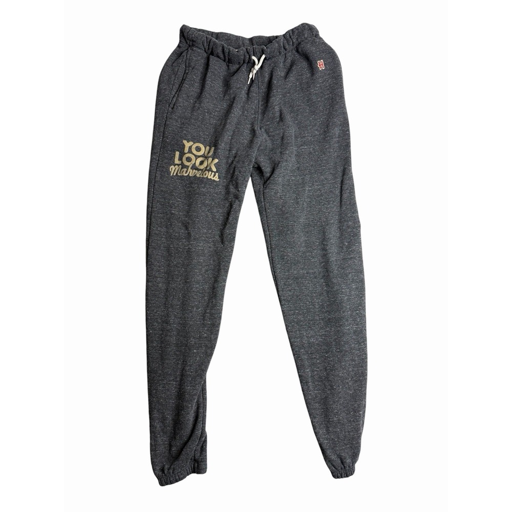 Homage You Look Marvelous Sweatpants Joggers Men's Small Gray Made USA 27x30